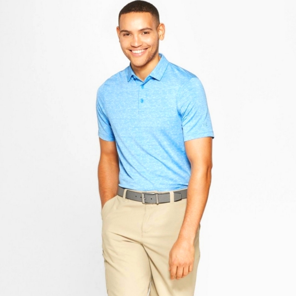 C9 by Champion Active Wear Light Blue Golf Activewear Polo Shirt Size Medium